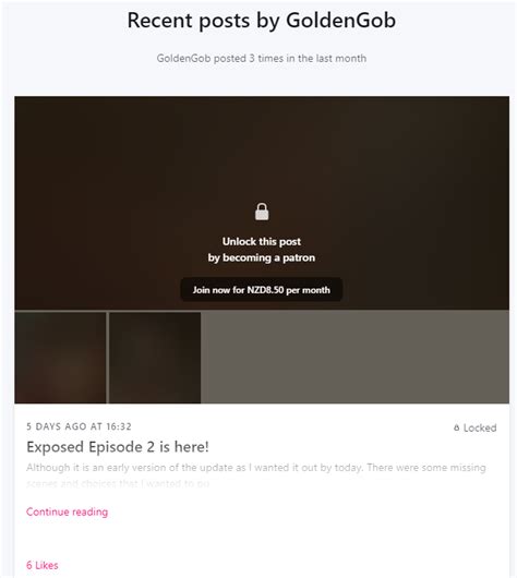 Exposed [Ep. 3.8 Patreon] [GoldenGob] .